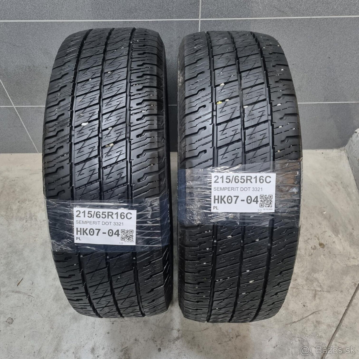 Dodávkové pneu 215/65 R16C SEMPERIT DOT3321