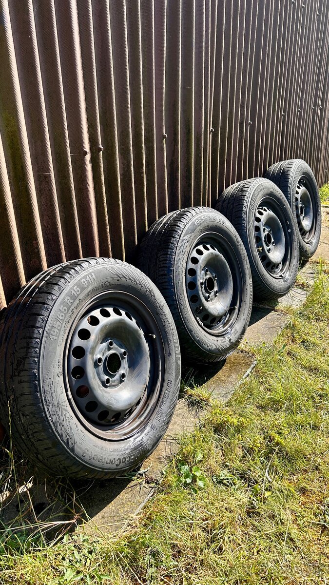 Predám plechové disky 15" 6Jx15H2 ET47