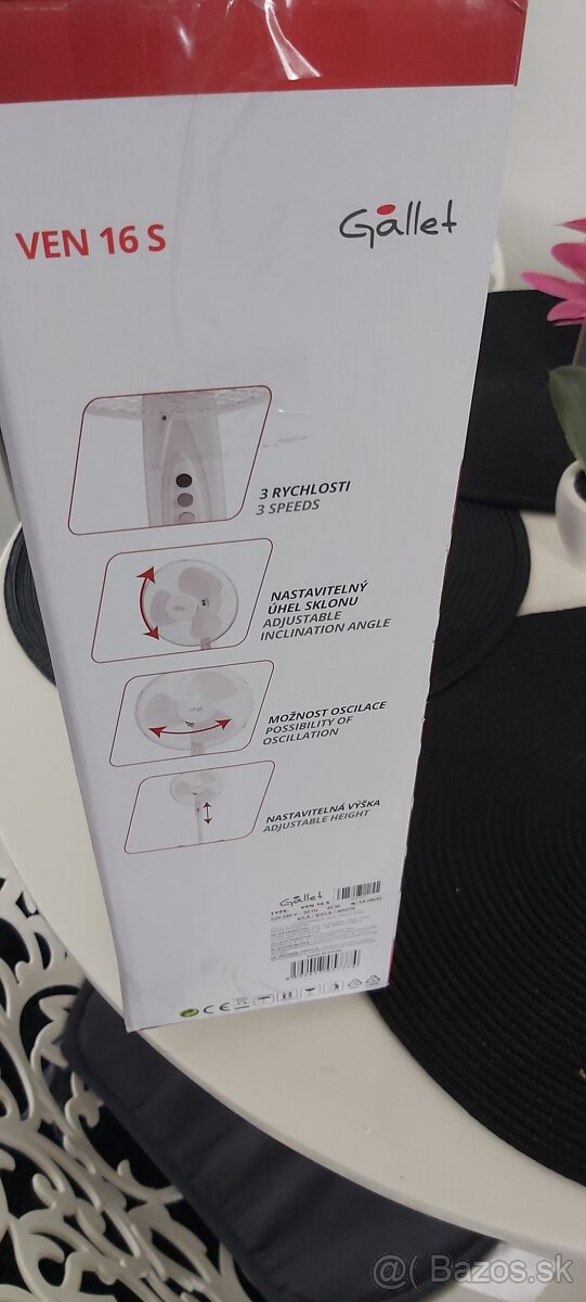 Stojanovy ventilator