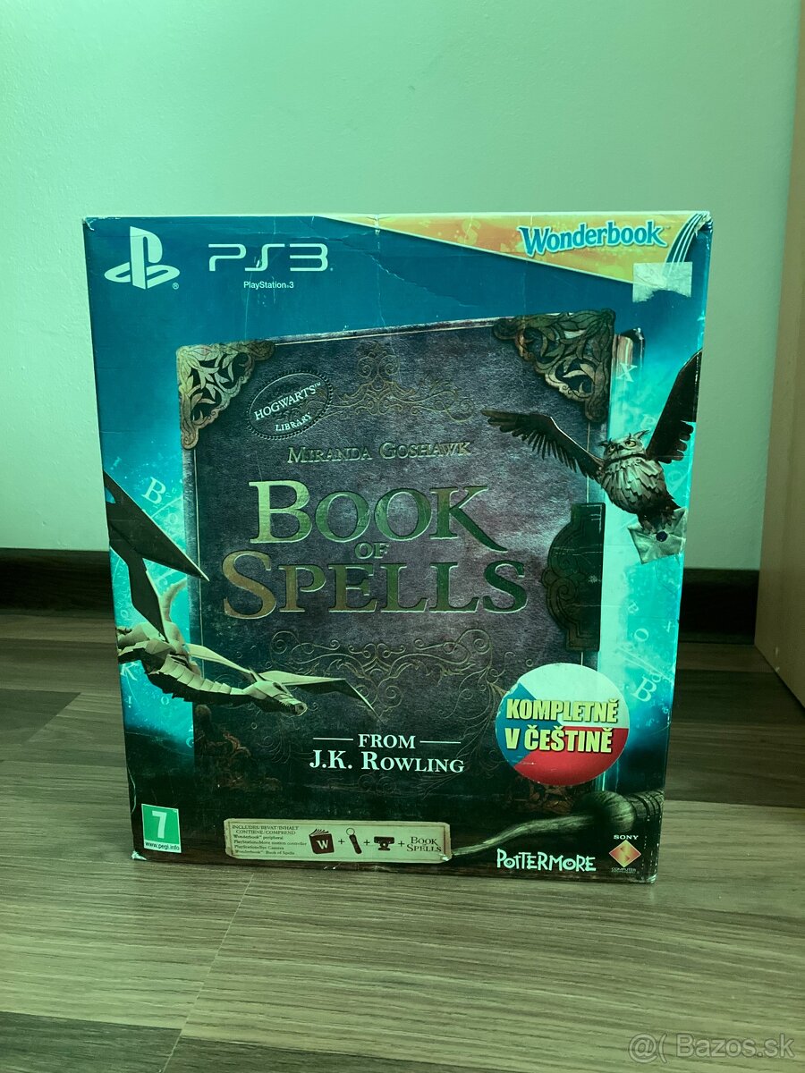 PS3 Book of Spells + kamera a ovládač