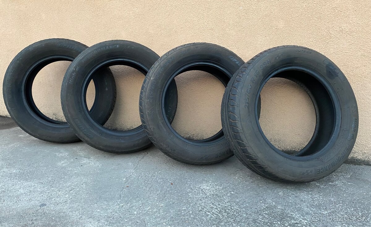 Letné pneumatiky 215/60 R16