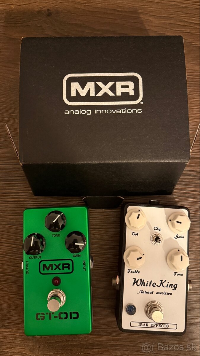 Overdrive MXR OD-GT , Ibar Whiteking boost&drive