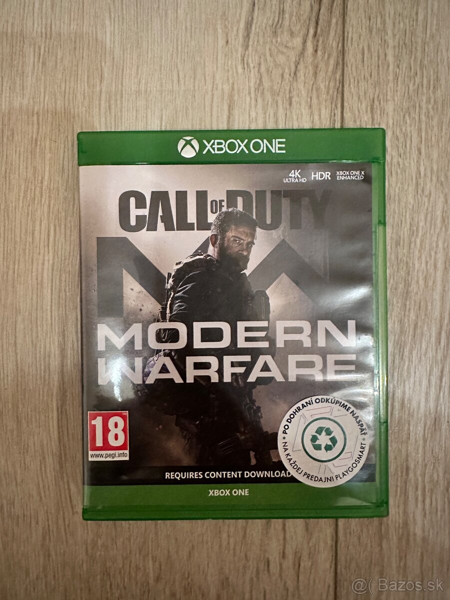 Predam call of duty modern warfare na xbox