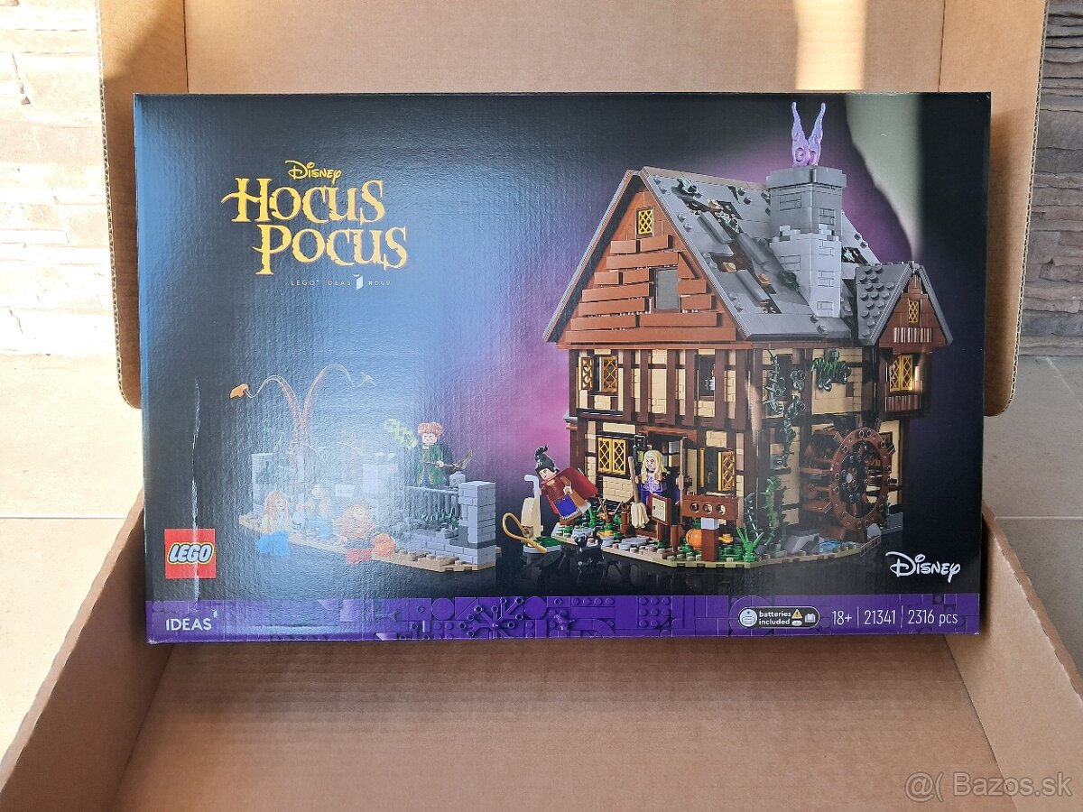 Lego Disney Hókus pókus: Chatka sestier Sandersonových Nové