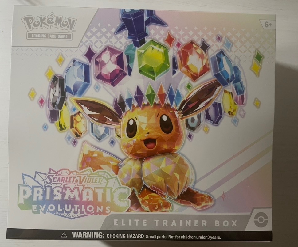 Pokemon Prismatic Evolutions etb