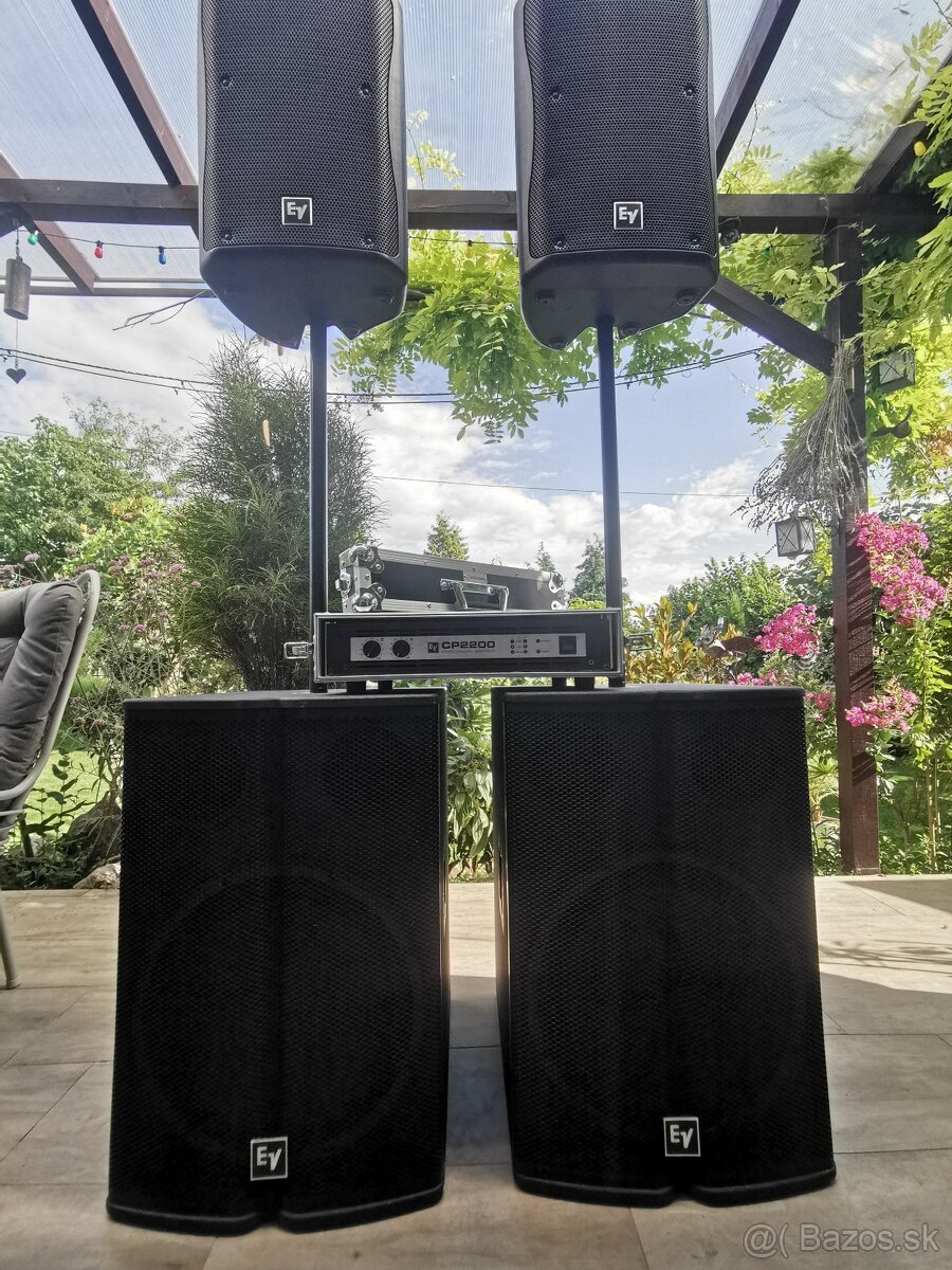 PA ElektroVoice ZX3 , TX 1181, CP2200