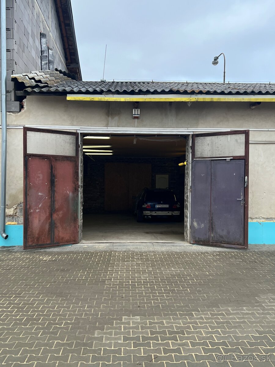 Prenájom dieľne / skladových priestorov