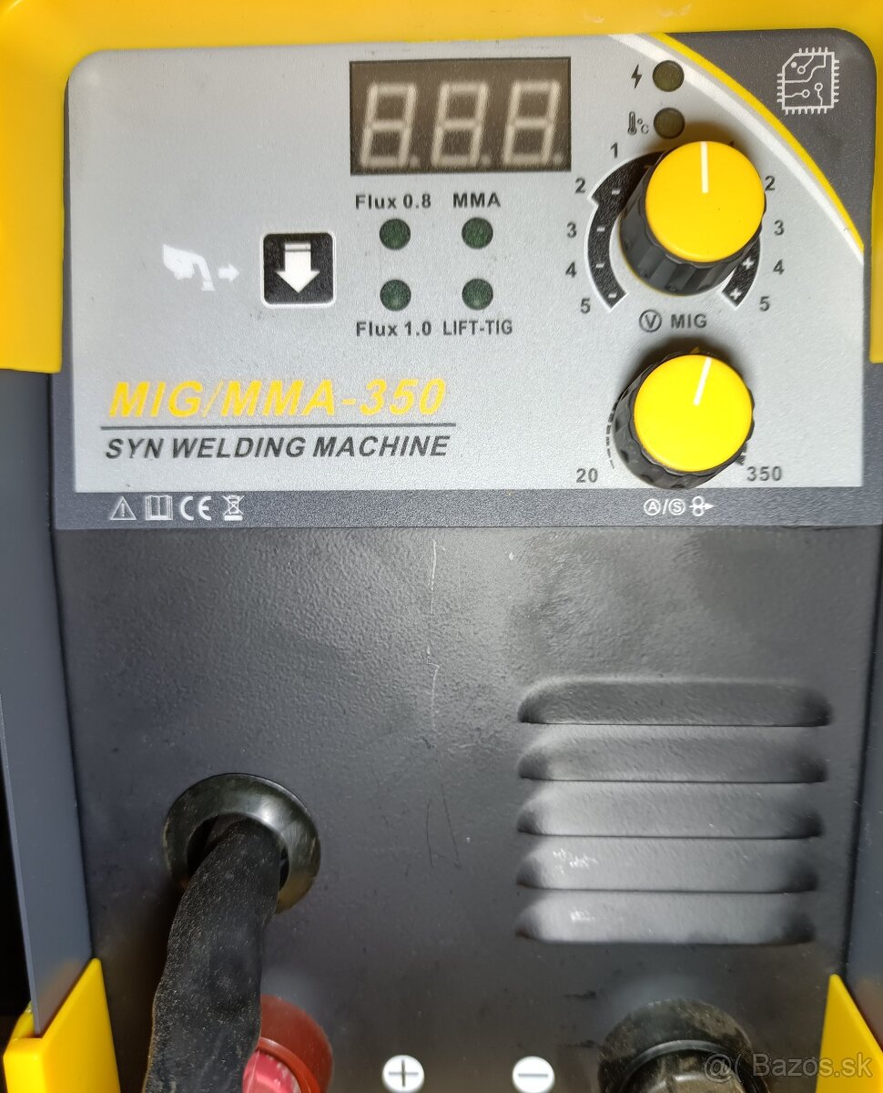 Zváračka BOXER 350 A MIG-MAG/MMA-SMAW/LIFT-TIG