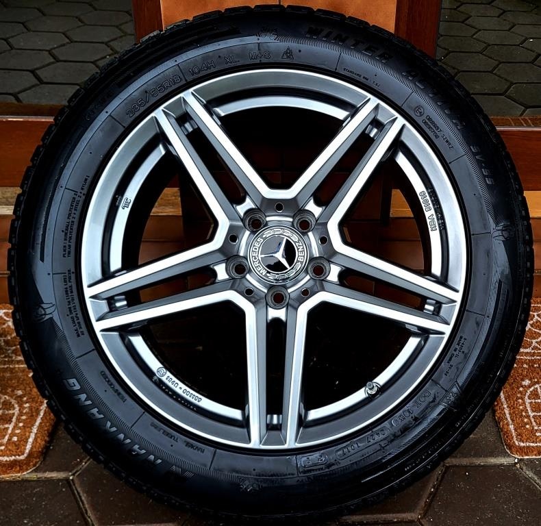 Alu R18 5x112 Mercedes GLA, GLB, GLK + zimné 235/55R18
