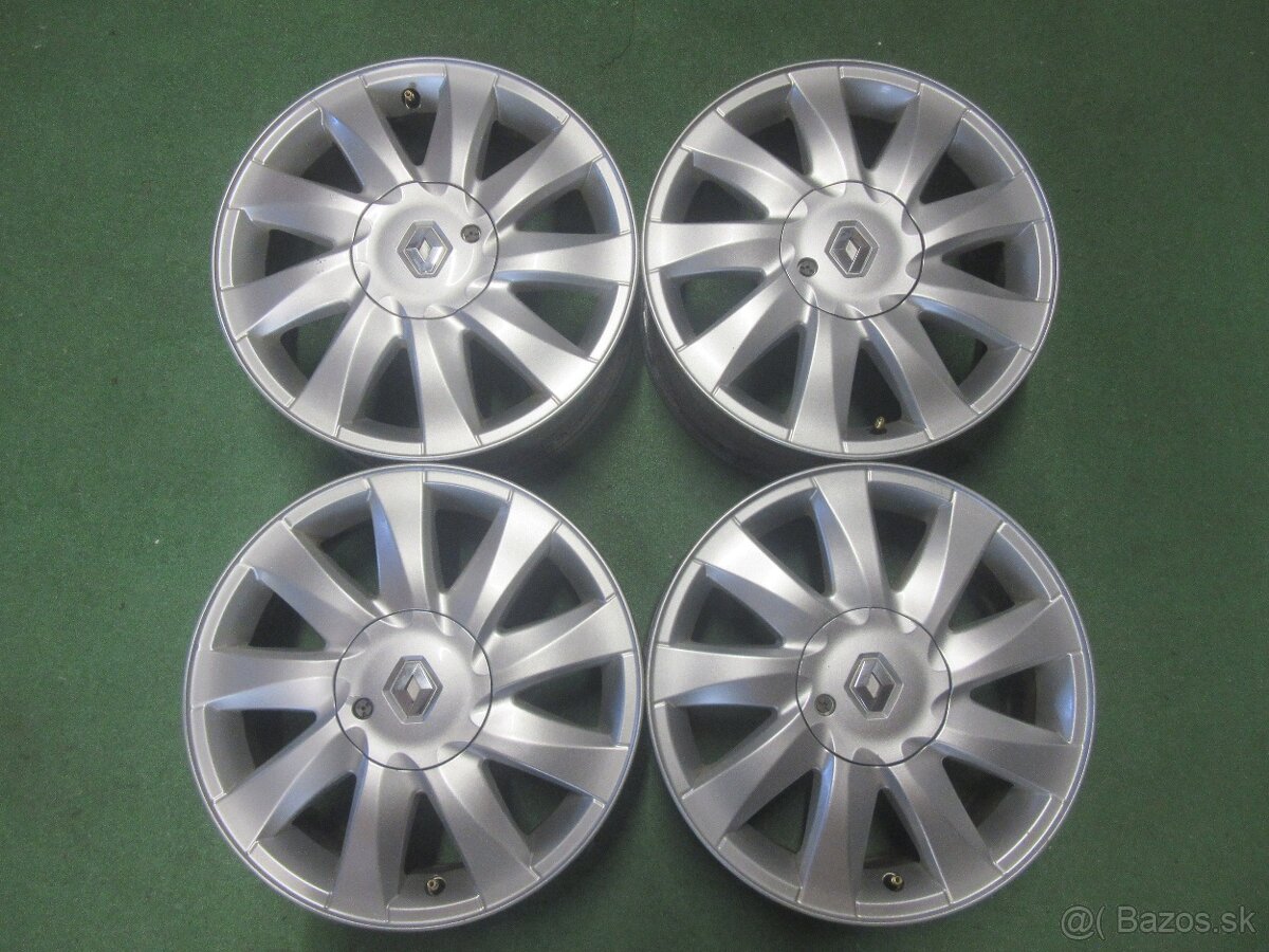 R16 hliníkové disky RENAULT rozteč 4x100 ET49