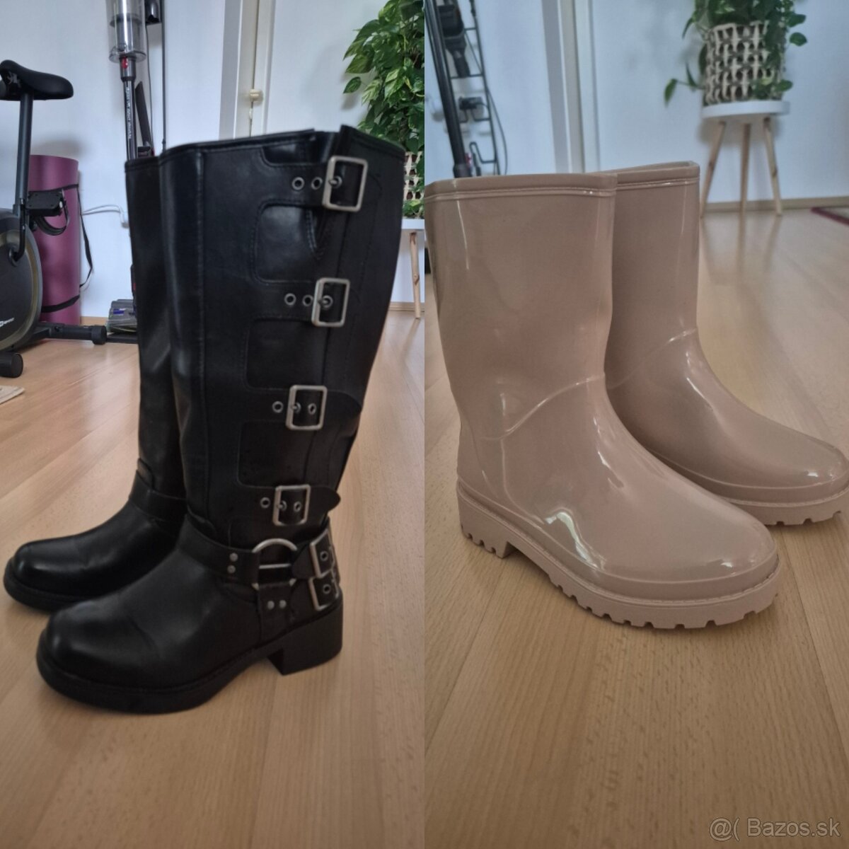 Čižmy a gumáky veľkosť 38