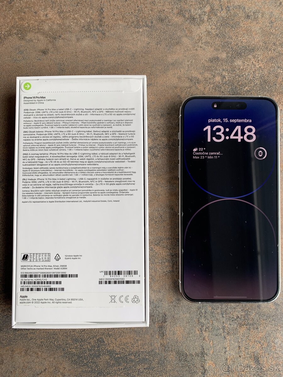 Predám iPhone 14 Pro Max 256 GB
