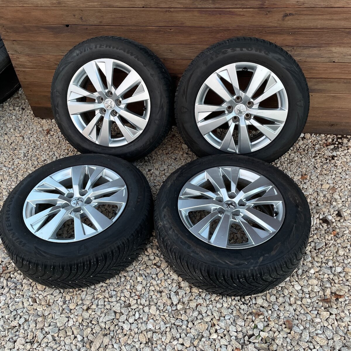 alu disky peugeot 5x108 r17