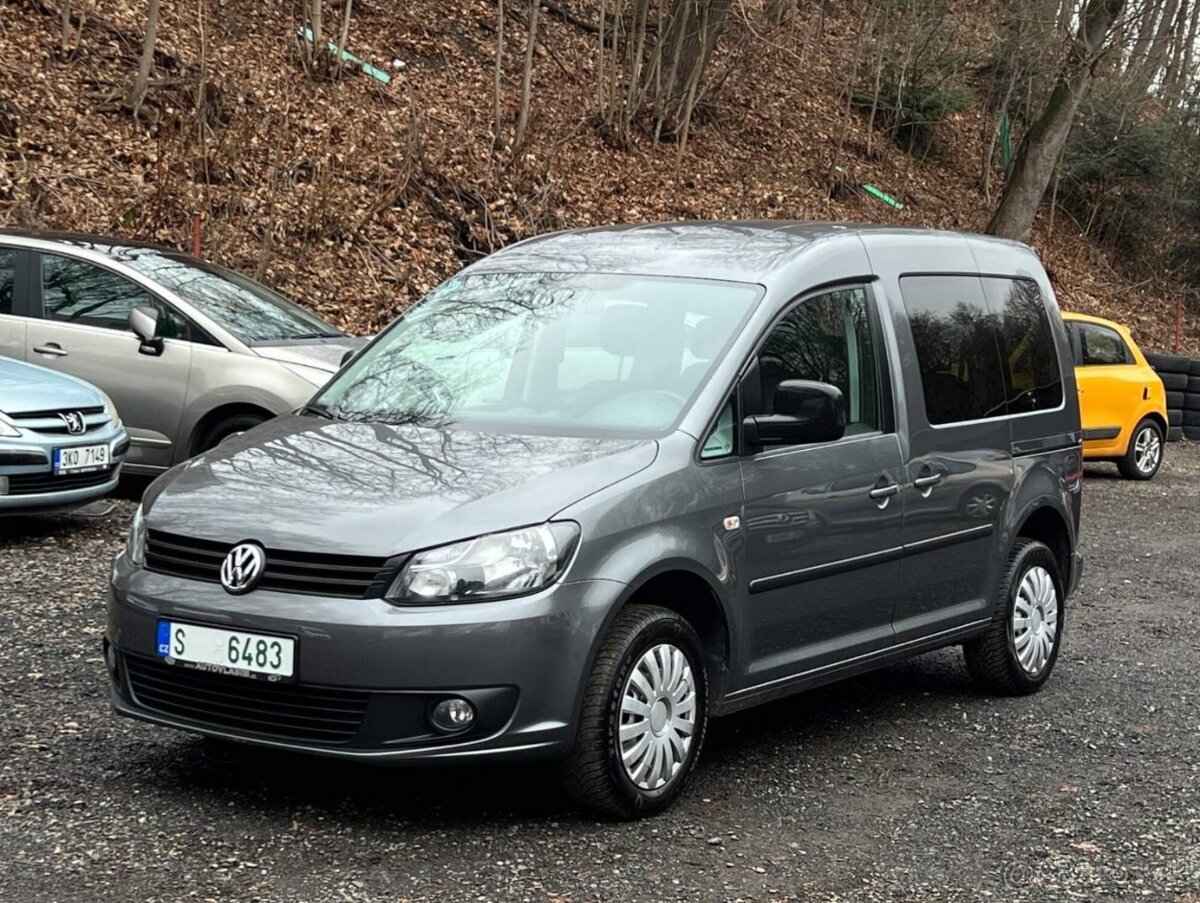 VW Caddy 1.2 TSI 77 kW 2x šoupačky 2011 klima serviska