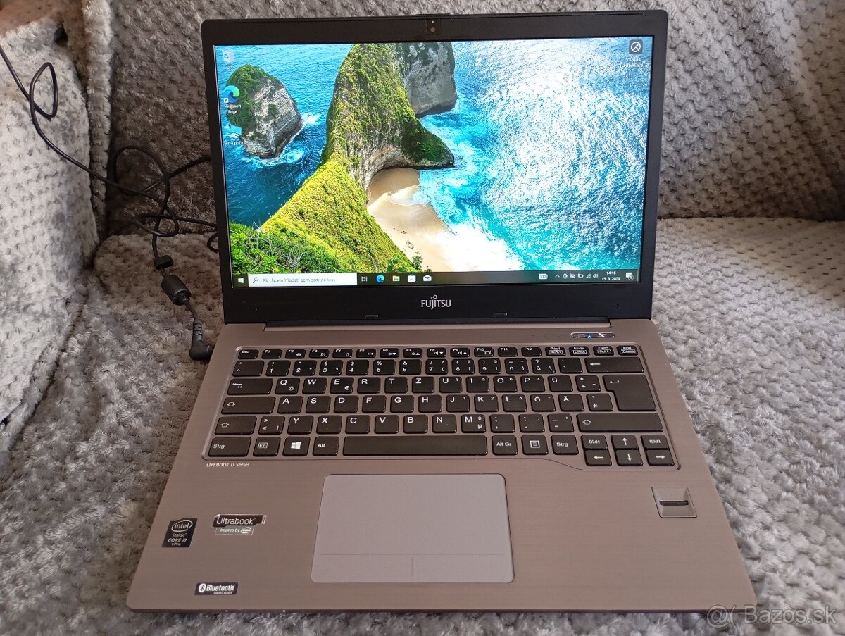 predám FUJITSU LIFEBOOK U904 , WINDOWS 10