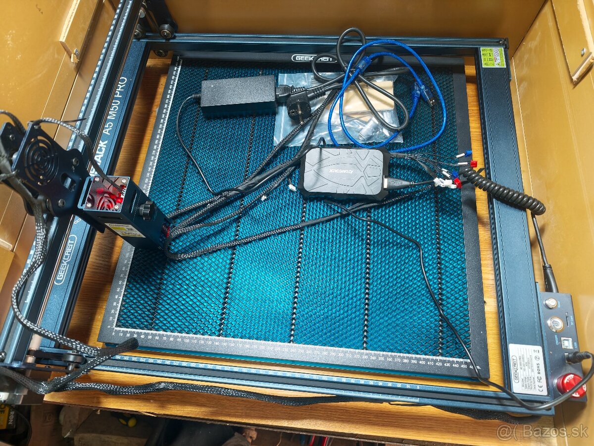 Atomstack A5 M50 Pro Laserová gravírovačka + príslušenstvo