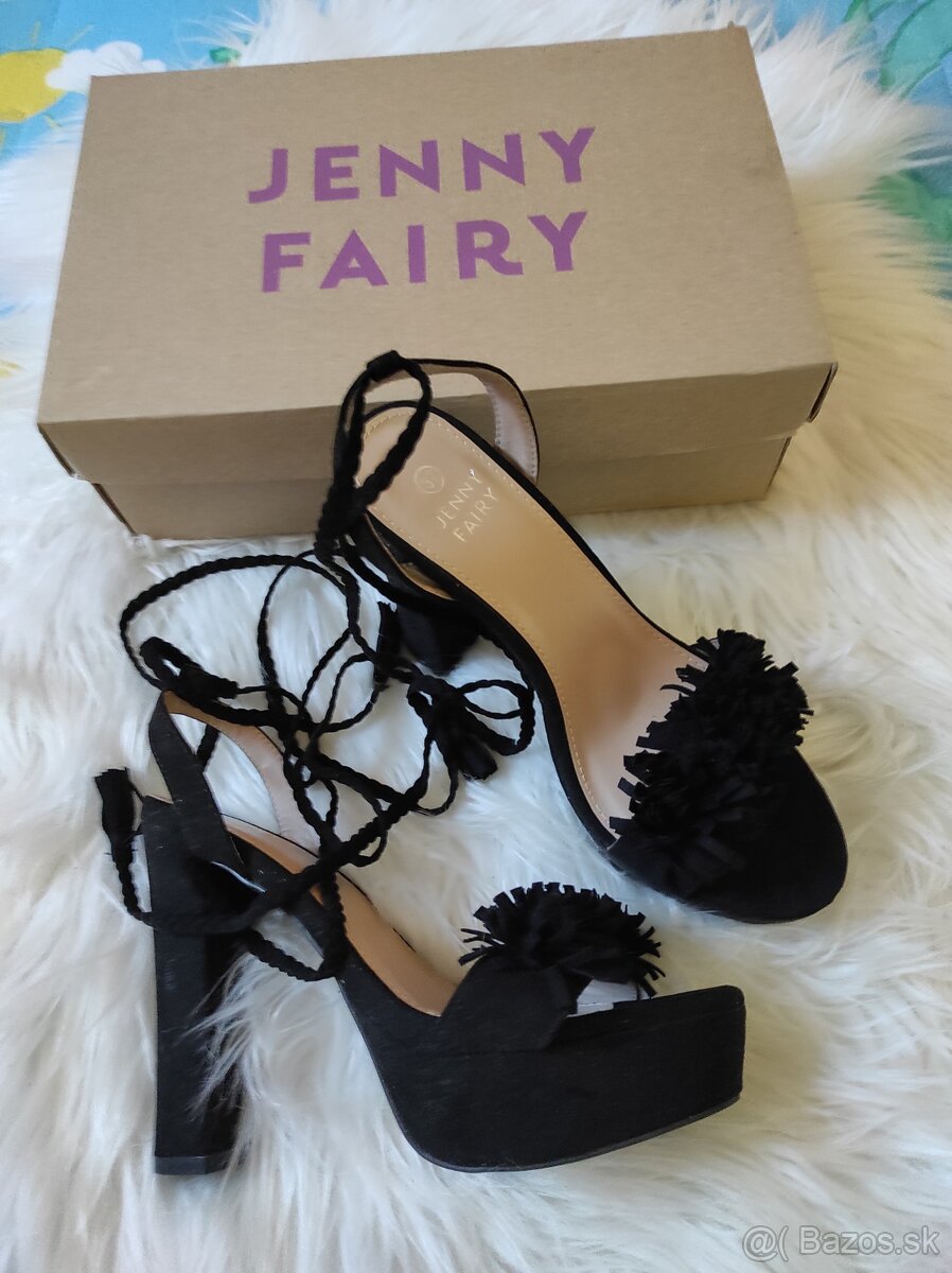 Krásné sandále na platforme Jenny Fairy