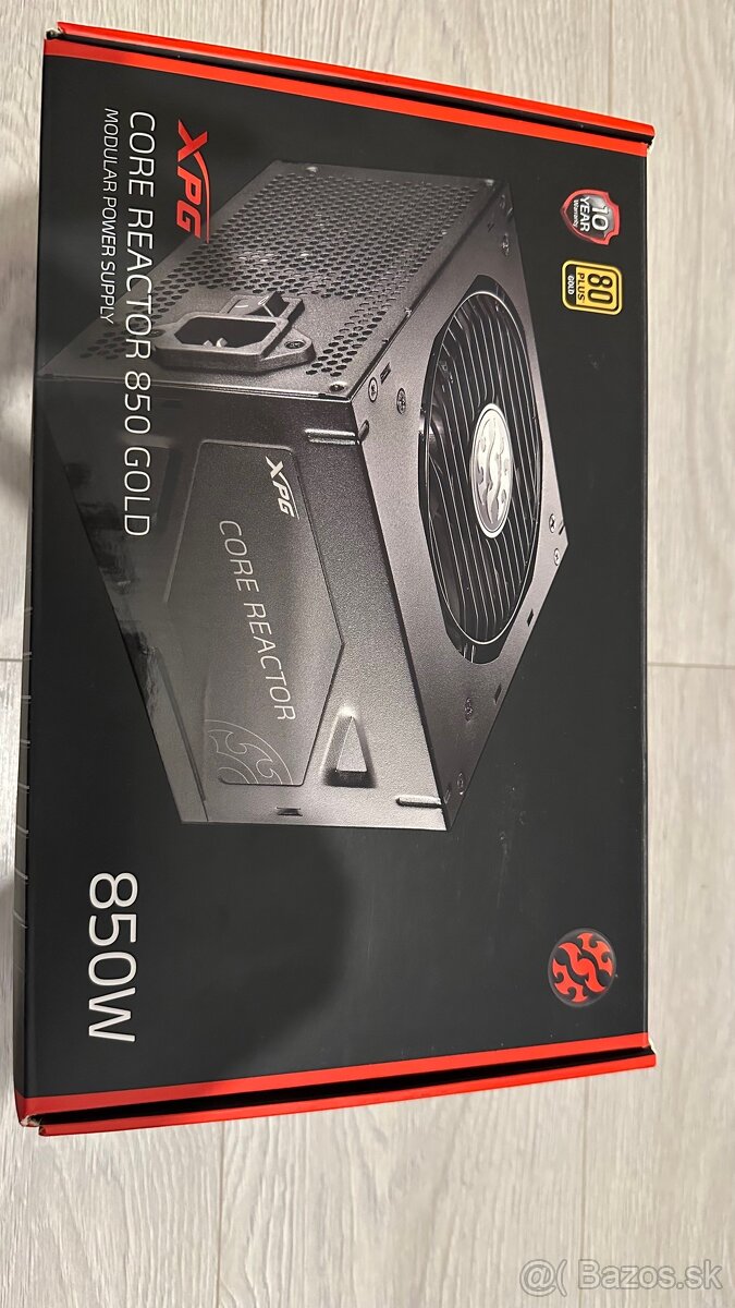 XPG 850W zdroj CORE REACTOR 80 Plus Gold Certified