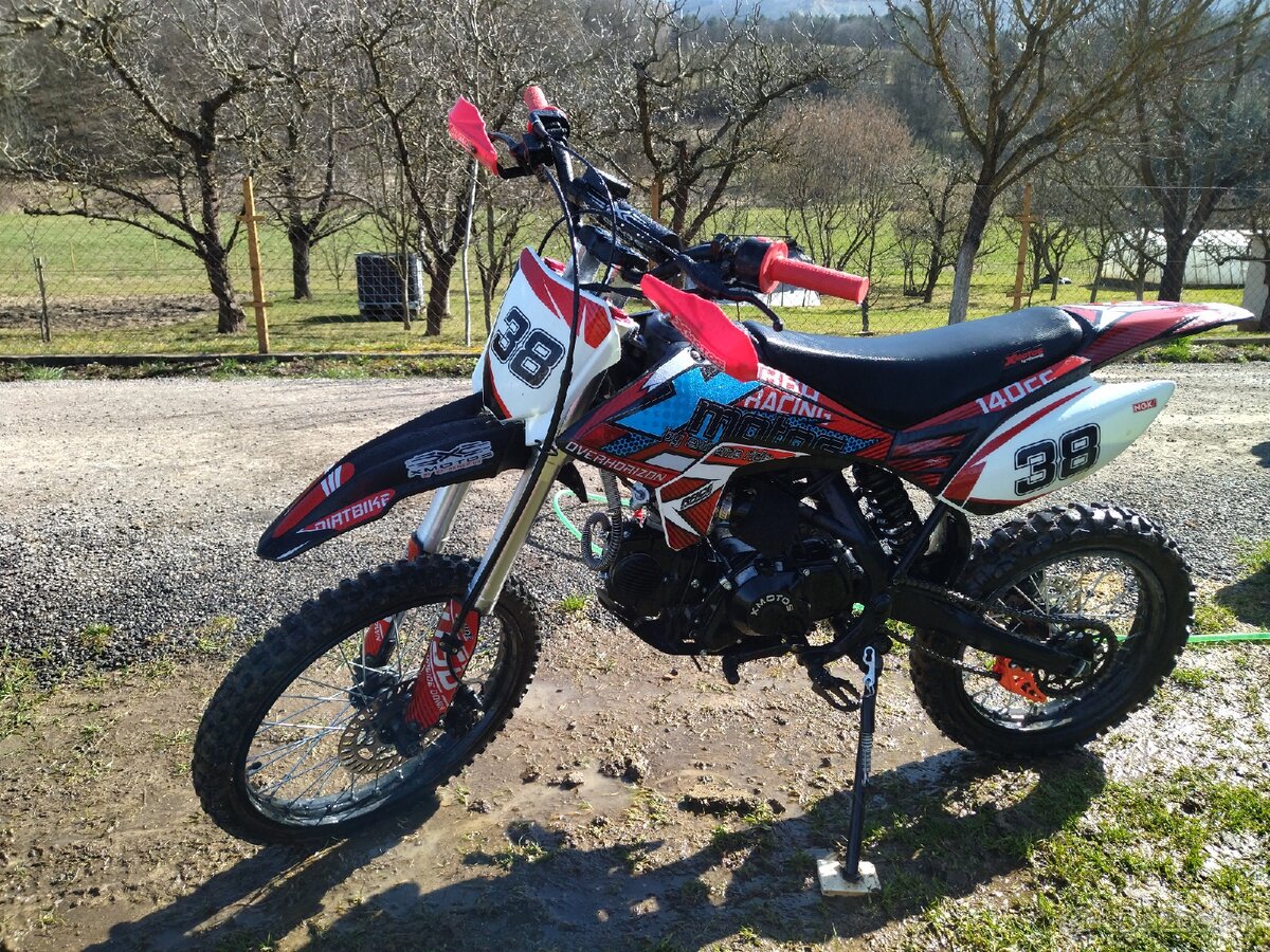 Pitbike xmotos xb38 140 cc