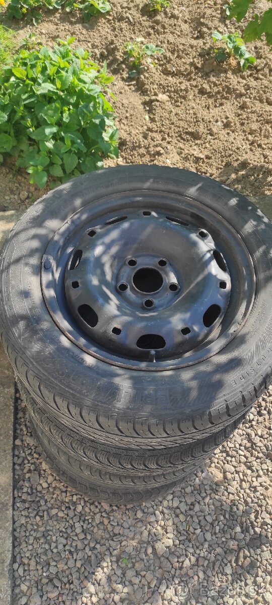 Predám plechové disky 5x100 r14