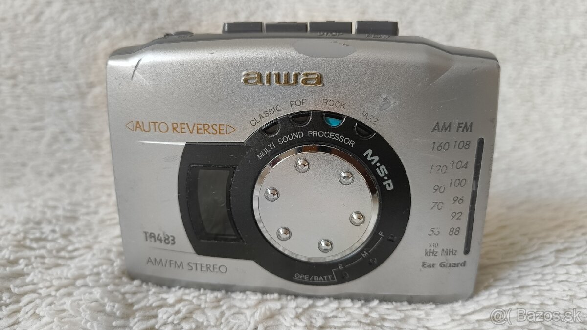 Aiwa HS-TA483 walkman s radiom