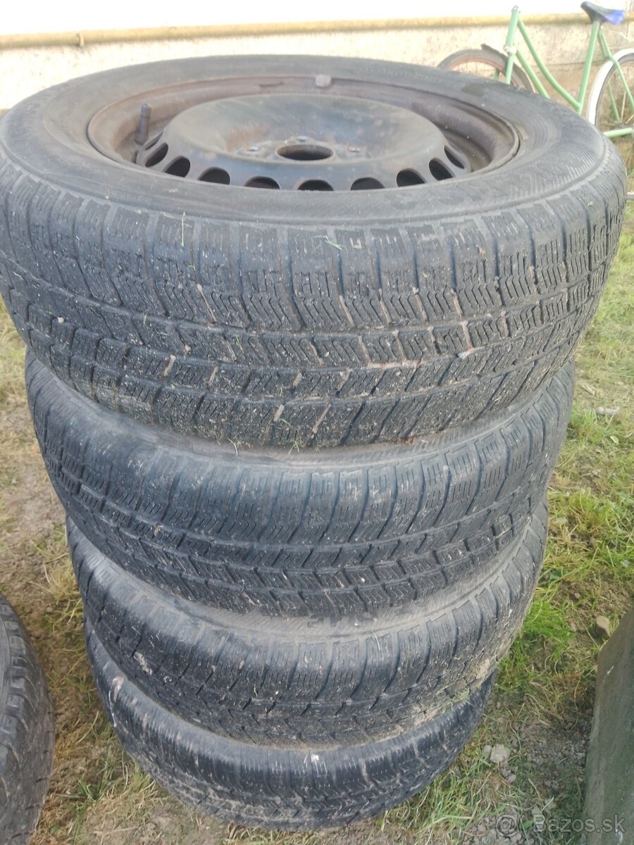 PREDAM 5X112R15 +ZIMNE PNEU BARUM