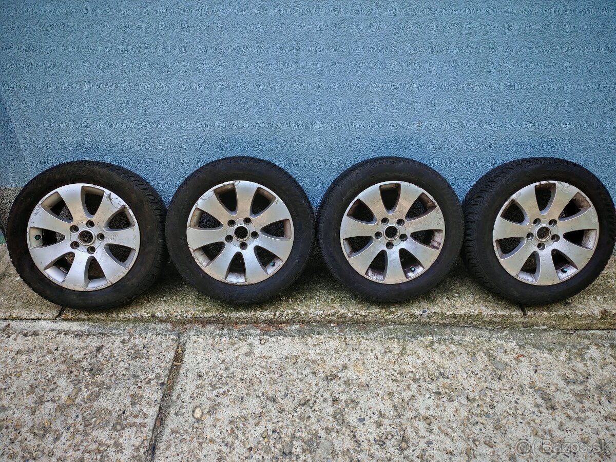 org. Škoda disky 5x112 R16 s pneu 205/55 R16
