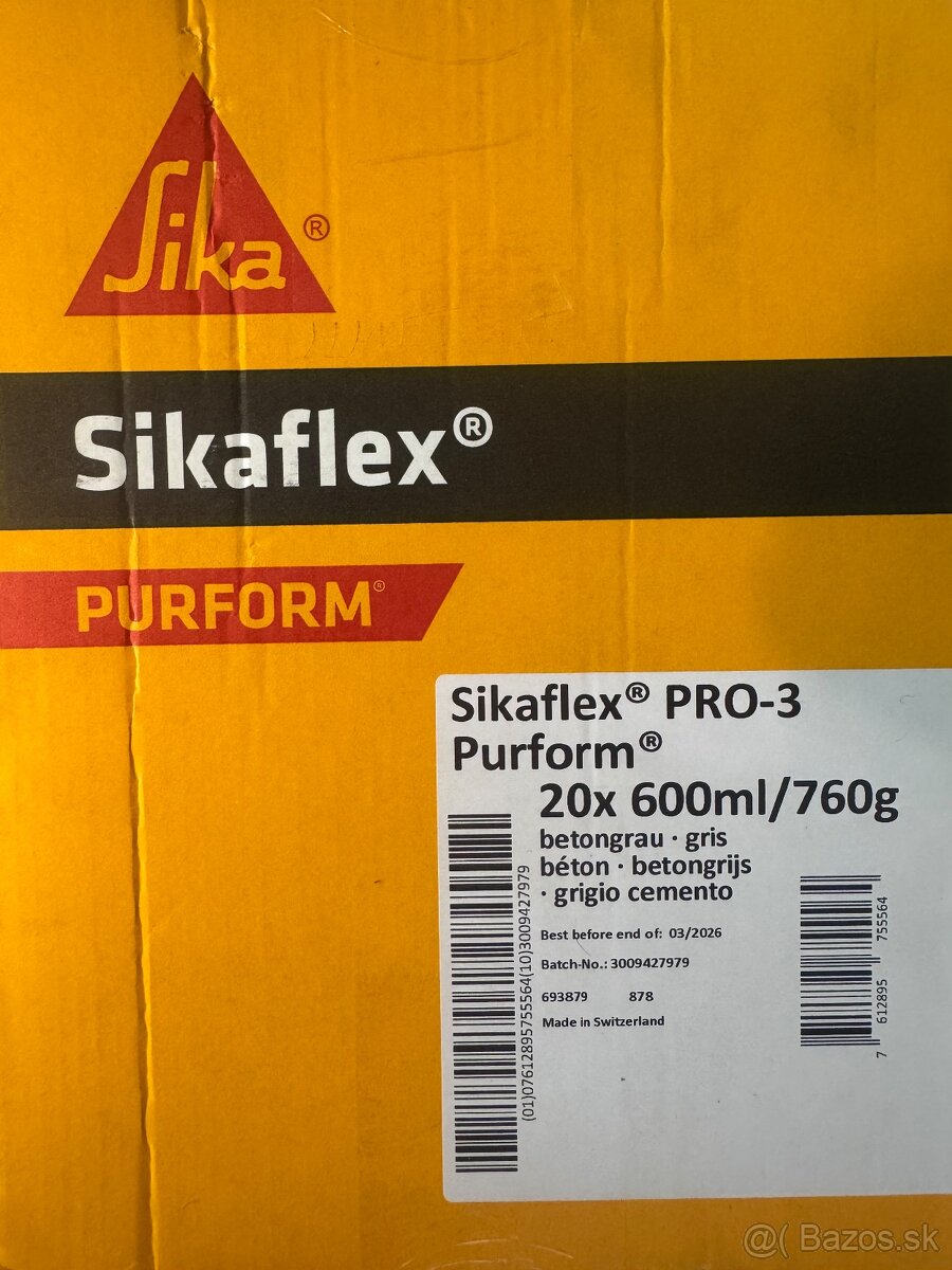Tmel tesniaci Sika Sikaflex PRO-3 Purform 600 ml