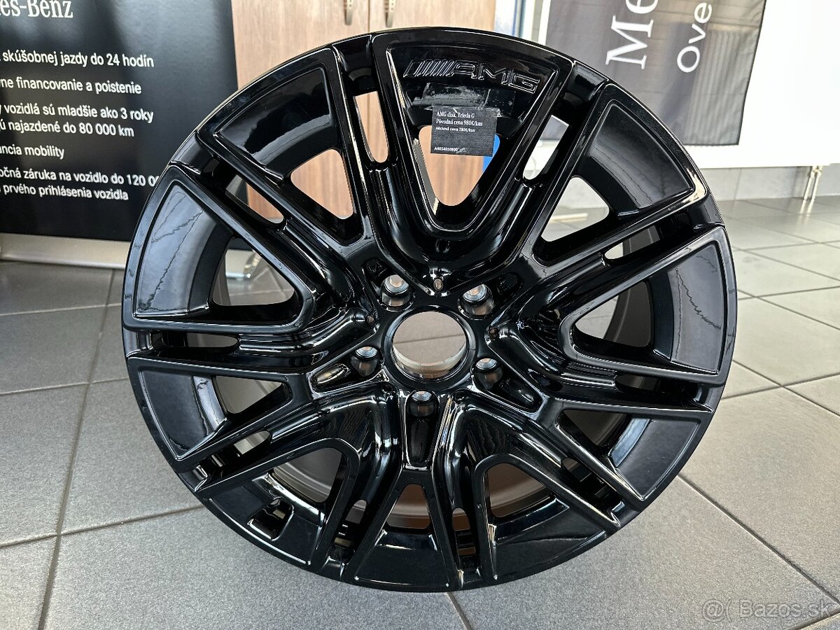 4x ALU disk Mercedes-Benz R20 pre G triedu