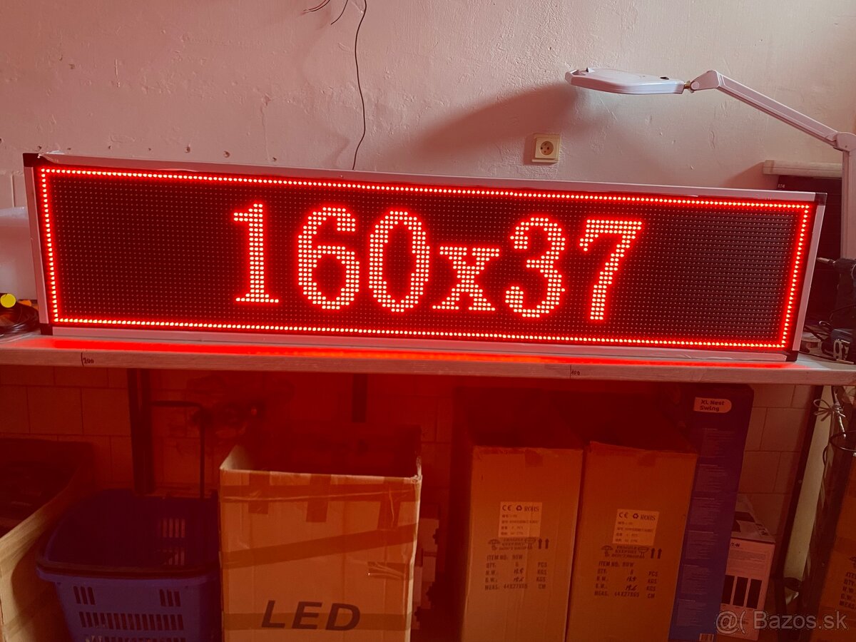 Led reklama 160x37cm