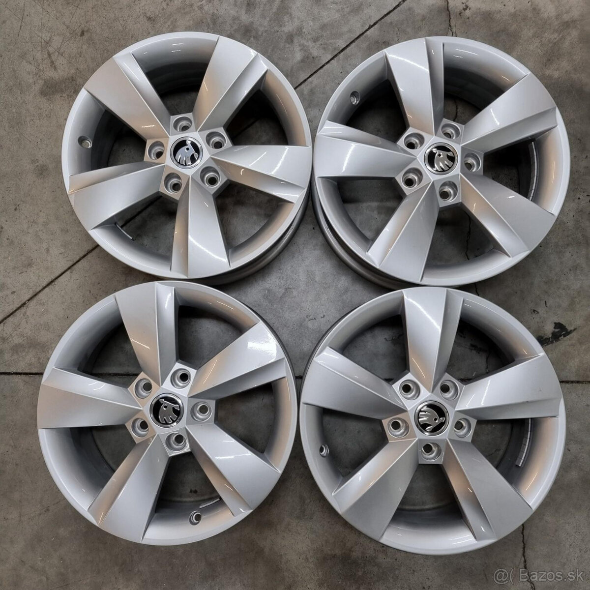 Hliníkové Škoda disky 5x112 R16 6J ET43
