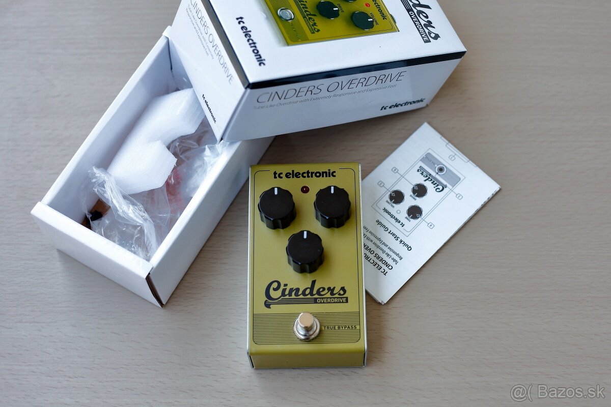 TC Electronic Cinders Overdrive.