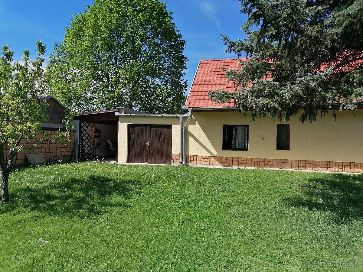 Predaj vidieckeho domu v obci Horná Seč