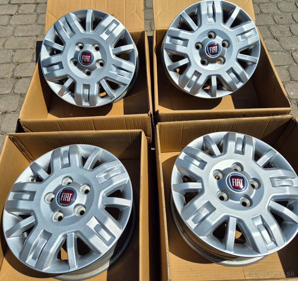 Nové originál Alu disky Fiat Ducato, Boxer, Jumper, Opel