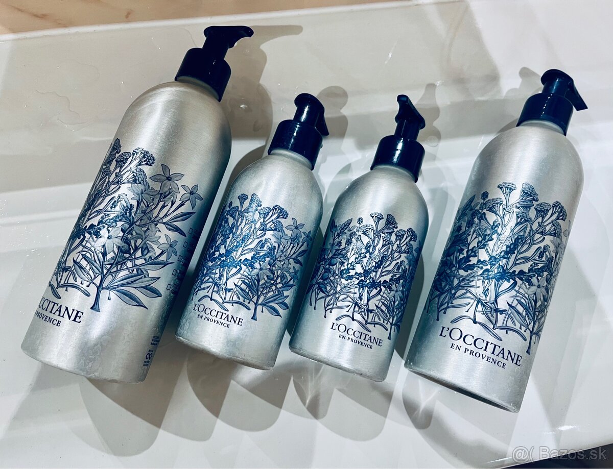 l'occitane dávkovače 2ks 250ml + 2ks 500ml