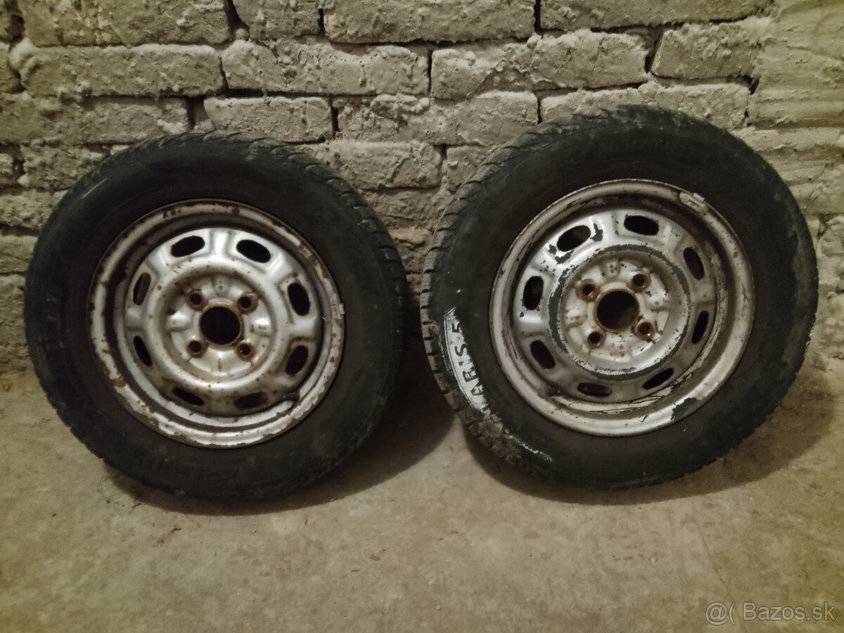 Plechove disky Skoda Favorit novy typ 4,5x13"