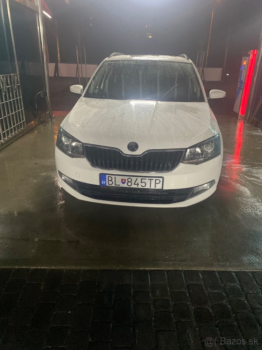 Skoda fabia combi TDi 2018 biela