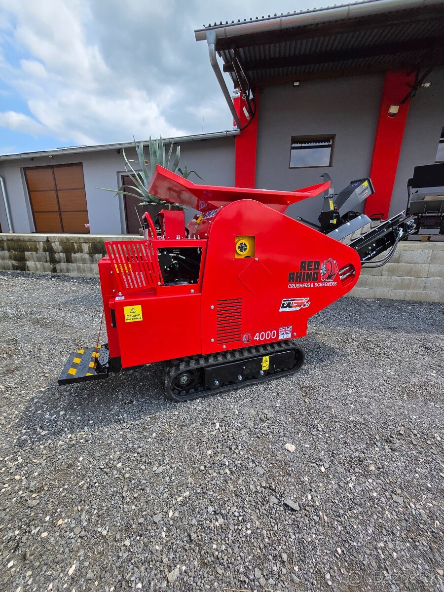 Drvič kameňa RED RHINO 4000 - prenájom, predaj