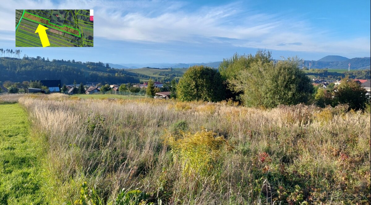 Stráňavy - pozemok pre rodinné domy, 2353 m2