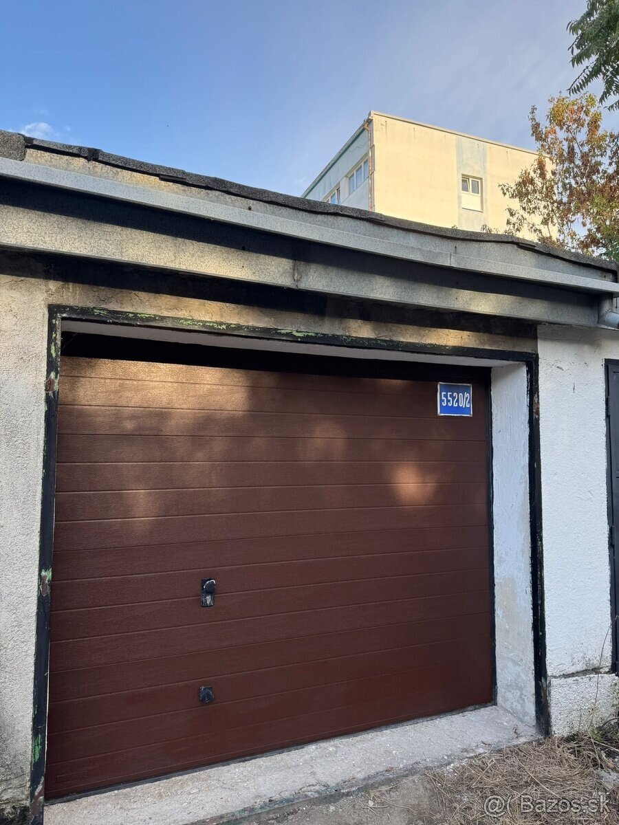Predaj samostatná garáž Koceľova ul. Ružinov