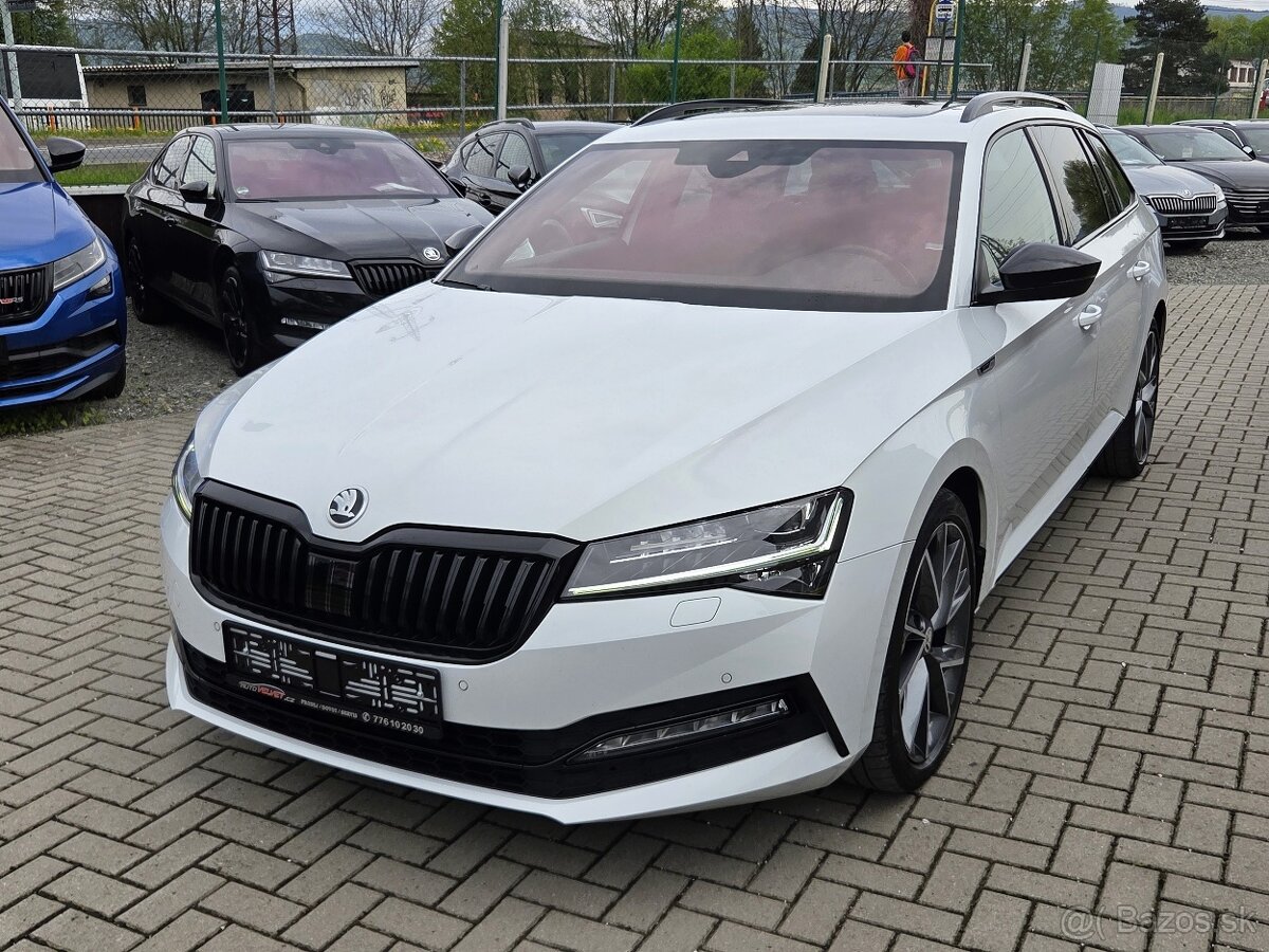 Škoda Superb III DSG 4x4 SPORTLINE VIRTUAL KAMERA TAŽNÉ