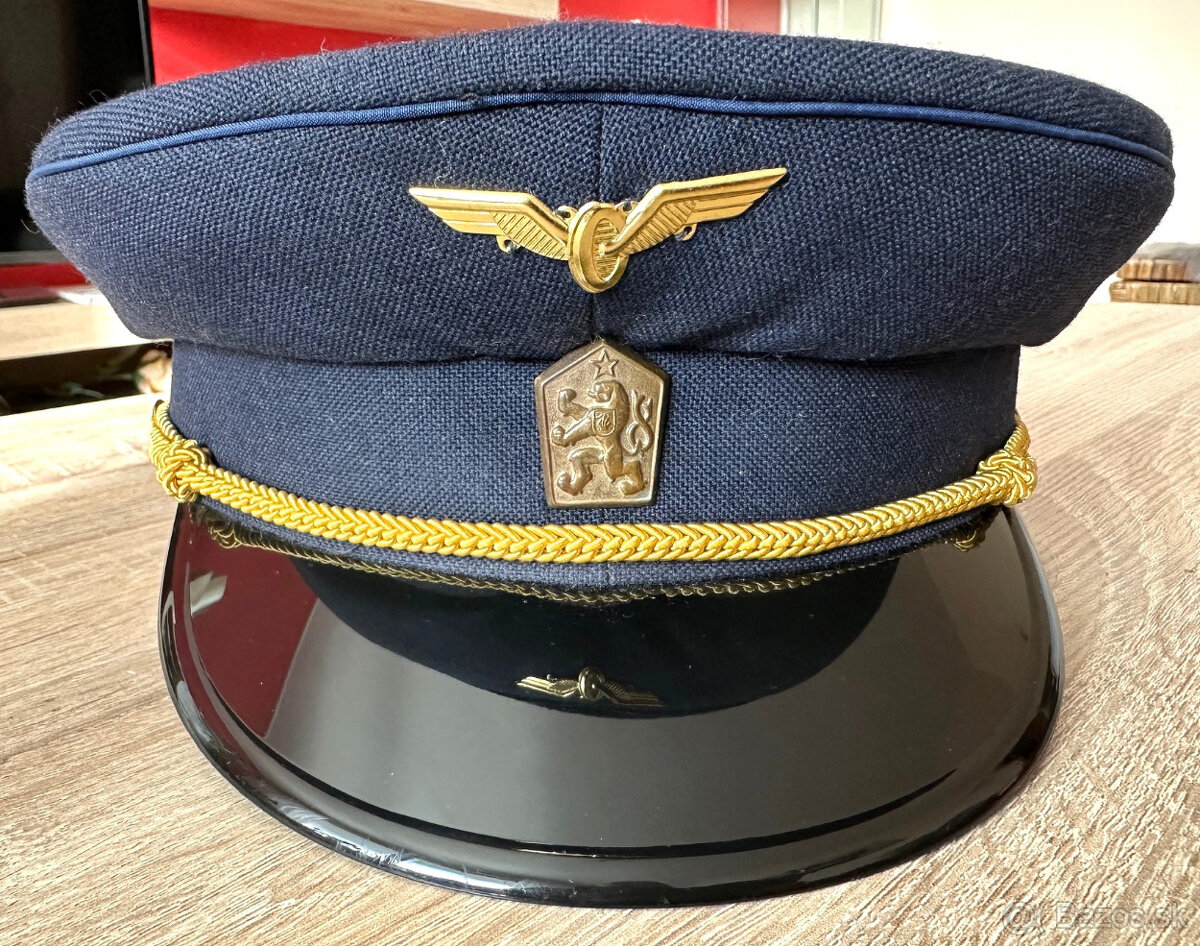 čepka brigadýrka  železnice železniční ČSD