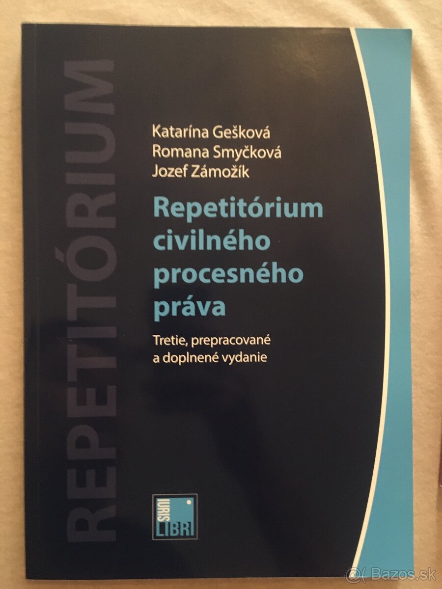 Repetitórium civilného procesného práva 3. vydanie