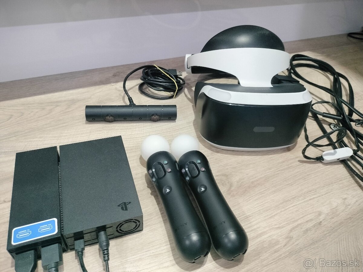 Virtuálna realita + MOVE ovladace