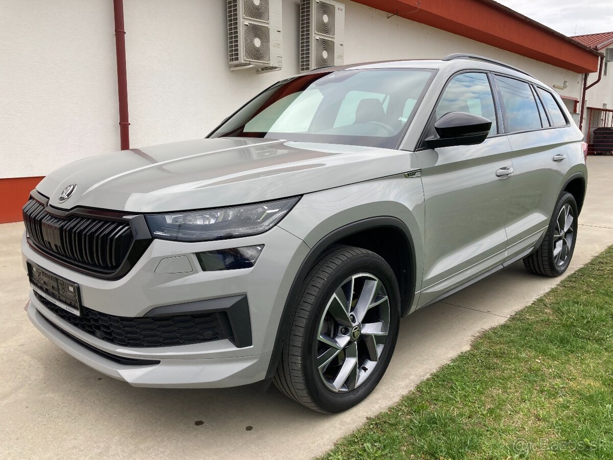 Škoda Kodiaq 2.0TDI DSG 4x4 SPORTLINE 147kW VIRTUAL