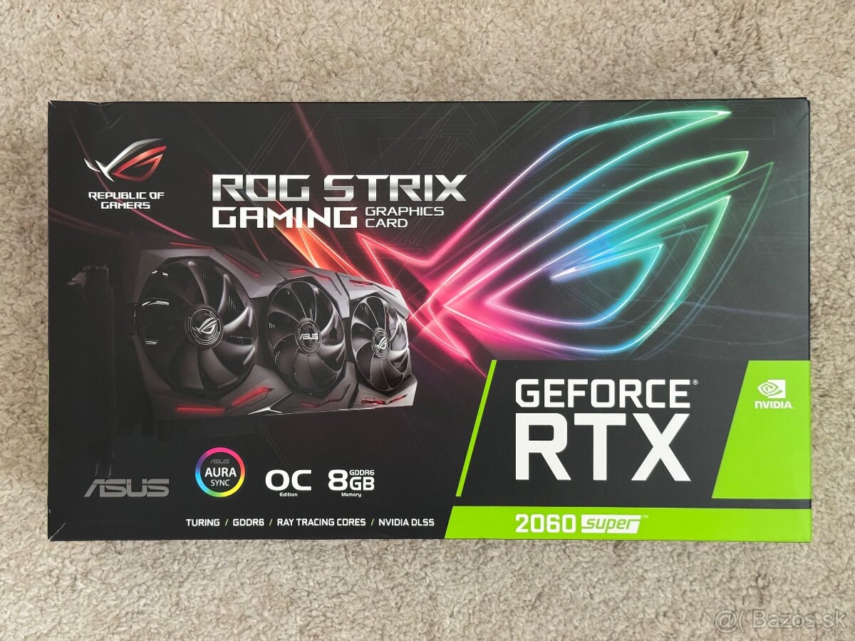 ASUS ROG STRIX GeForce RTX 2060 SUPER OC 8GB