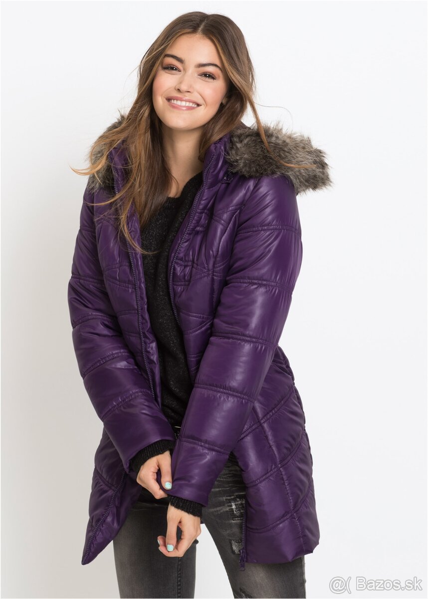 NOVÁ dámska zimná bunda / zimný kabát L (osobný odber)