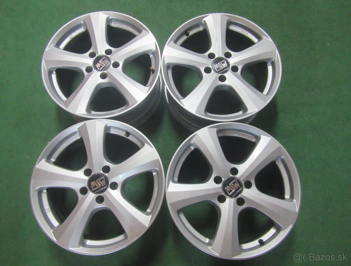 R17 hliníkové disky MSW rozteč 5x112 ET35