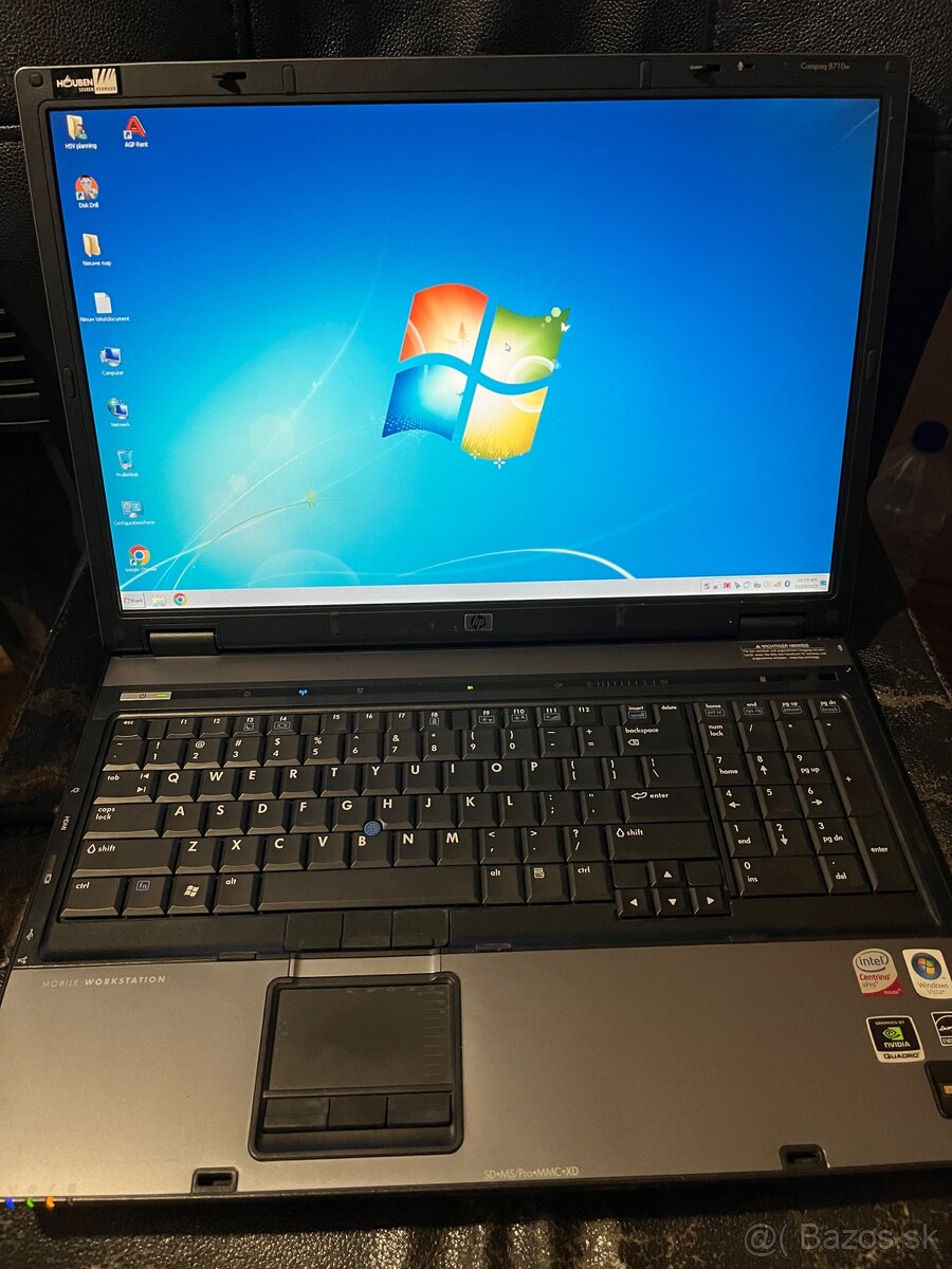 Predám starší notebook HP Compaq 8710w