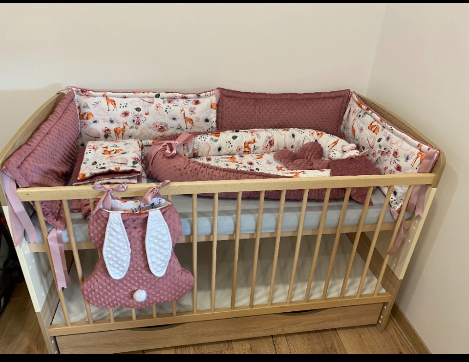 Detská postieľka, Variabilná postieľka Todi Zoo, so šuflíkom